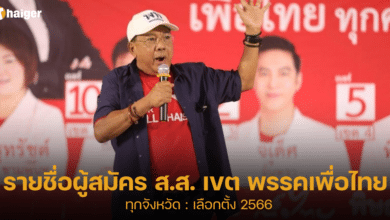 รายชื่อผู้สมัคร ส.ส. เขต พรรคเพื่อไทย (1)