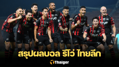 สรุปผลบอล ตารางคะแนน รีโว่ ไทยลีก สัปดาห์ 25