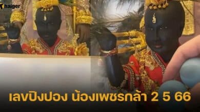 เลขปิงปอง น้องเพชรกล้า 2 5 66