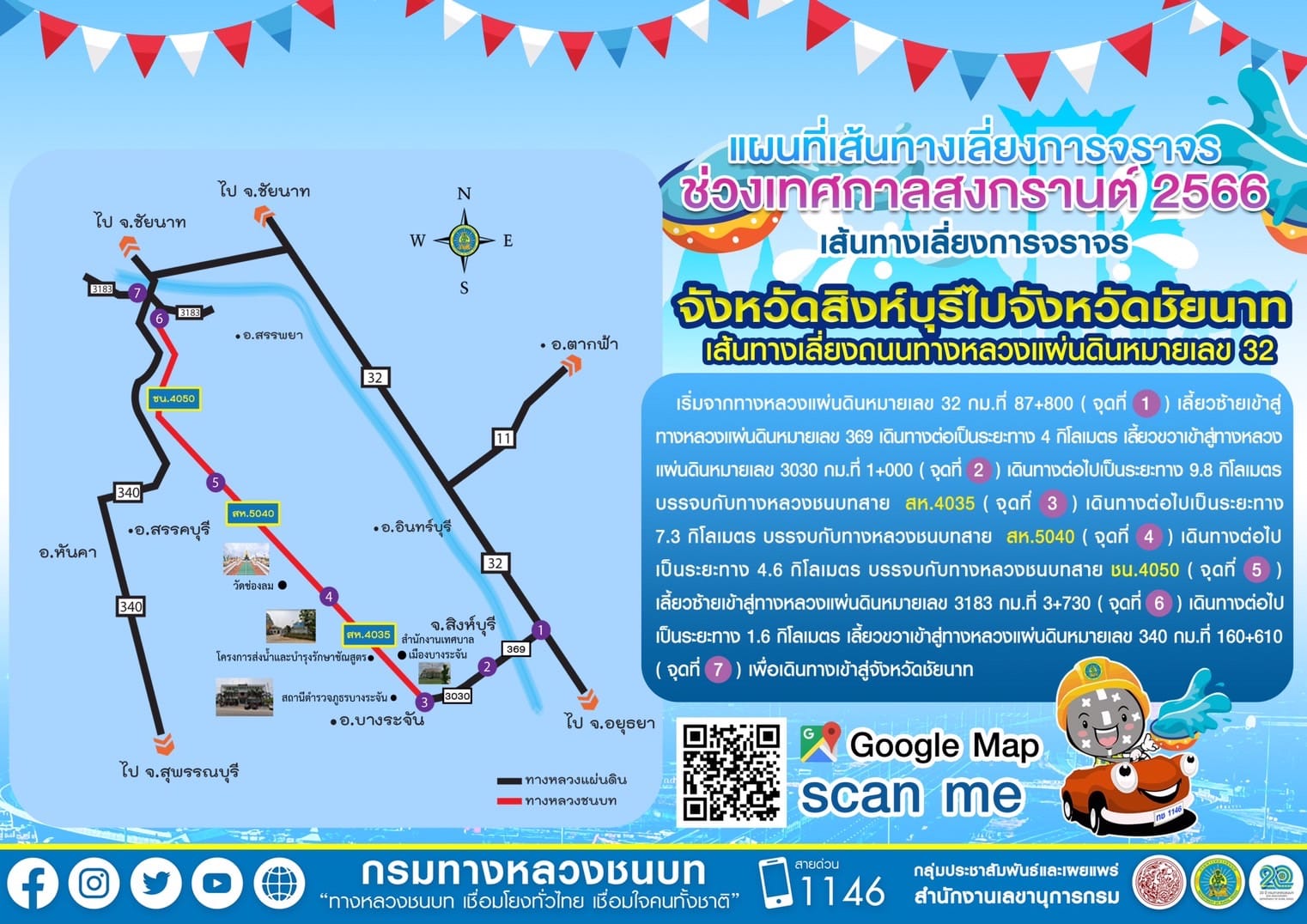 รถติดสงกรานต์ 2566