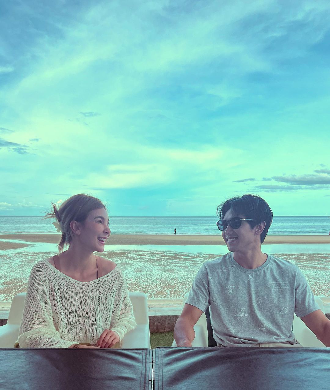 'โบว์ เบญจวรรณ' ลบรูปคู่ 'ก๊อต จิรายุ'