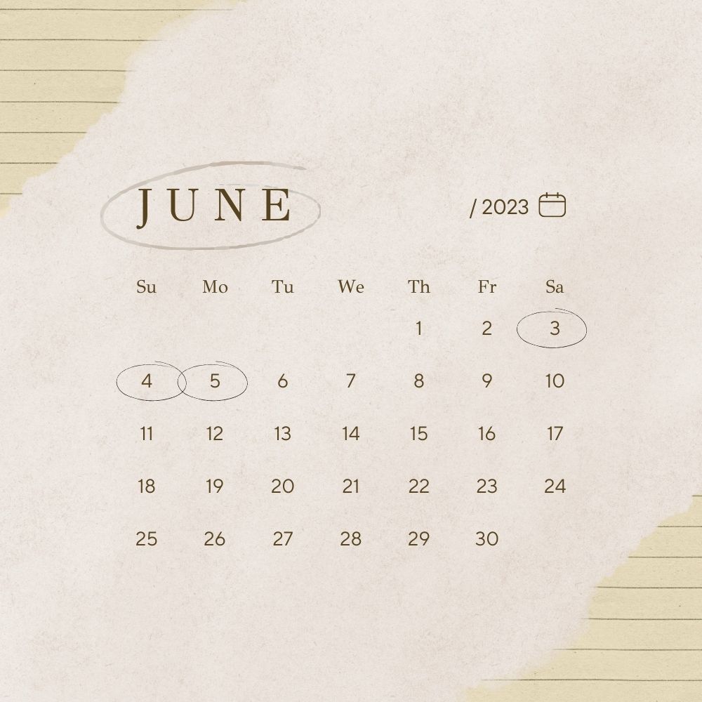 มิถุนายน 2566 หยุดวันไหน