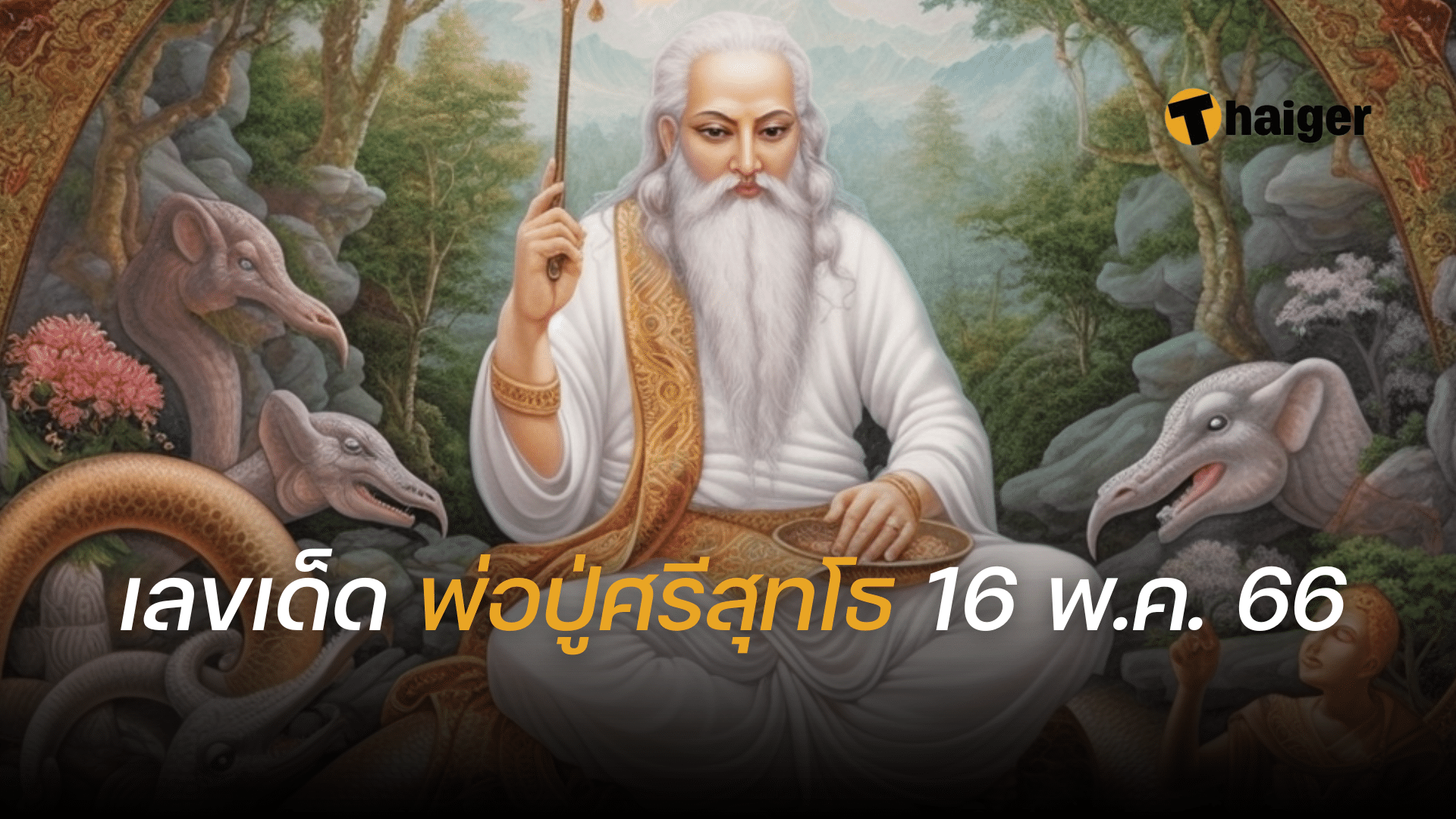 เลขเด็ด พ่อปู่ศรีสุทโธ 16 5 66