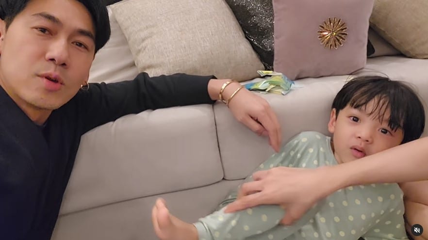 ดีเจเพชรจ้า โพสต์คลิป ห่างลูกชาย