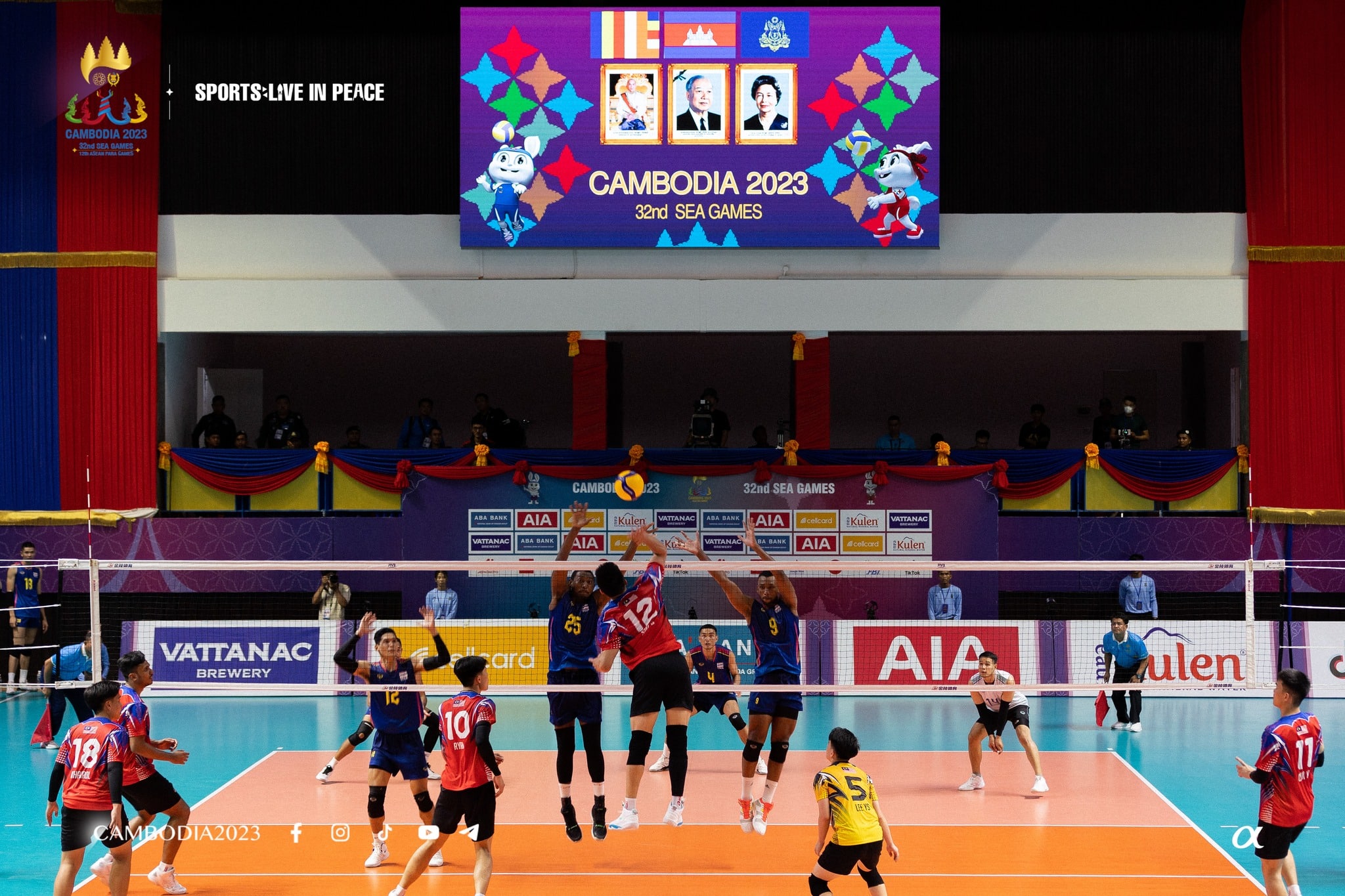 ถ่ายทอดสดวอลเลย์บอลไทยเวียดนาม ซีเกมส์ชฃาย