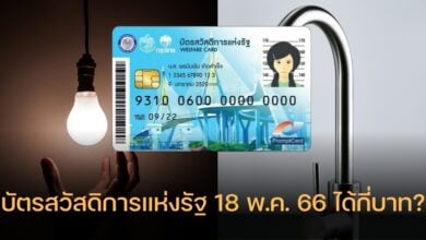 บัตรสวัสดิการแห่งรัฐ พฤษภาคม 2566