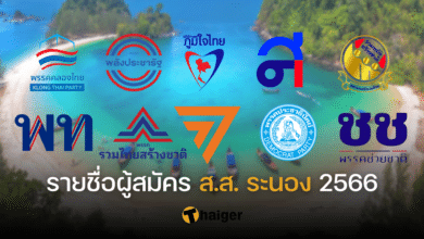 รายชื่อ ส.ส. ระนอง 2566