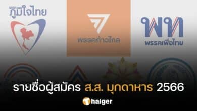 รายชื่อผู้สมัคร ส.ส. มุกดาหาร 2566