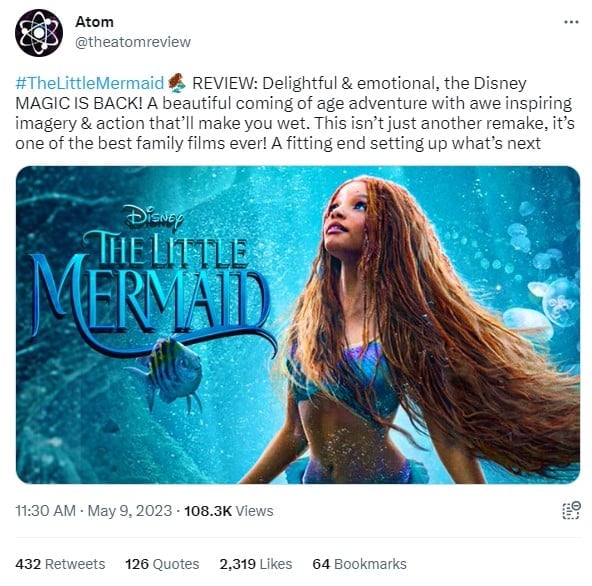 รีวิว The Little Mermaid 2023