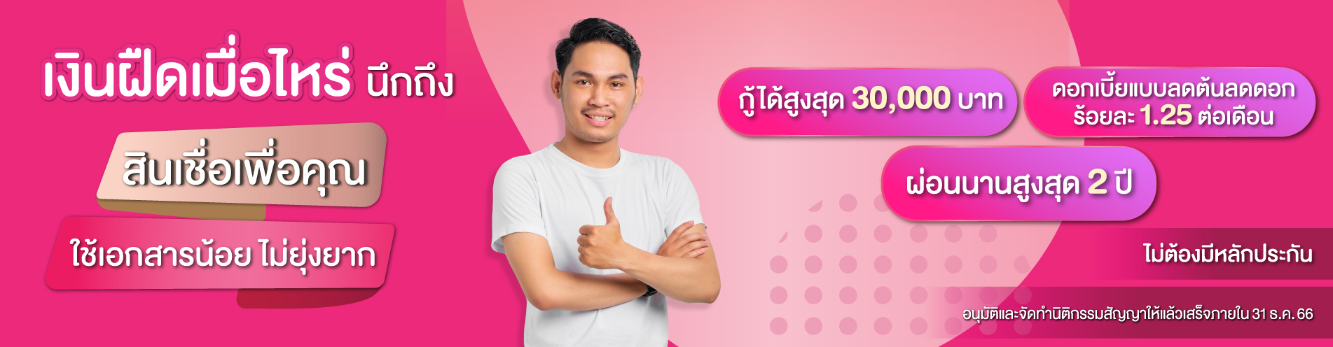 ลงทะเบียนสินเชื่อเพื่อคุณ ออมสิน กู้ 30000 บาท