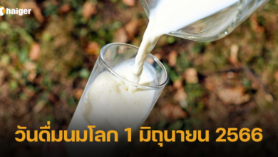 วันดื่มนมโลก 1 มิถุนายน 2566