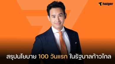สรุปนโยบาย 100 วันแรก ในรัฐบาลก้าวไกล