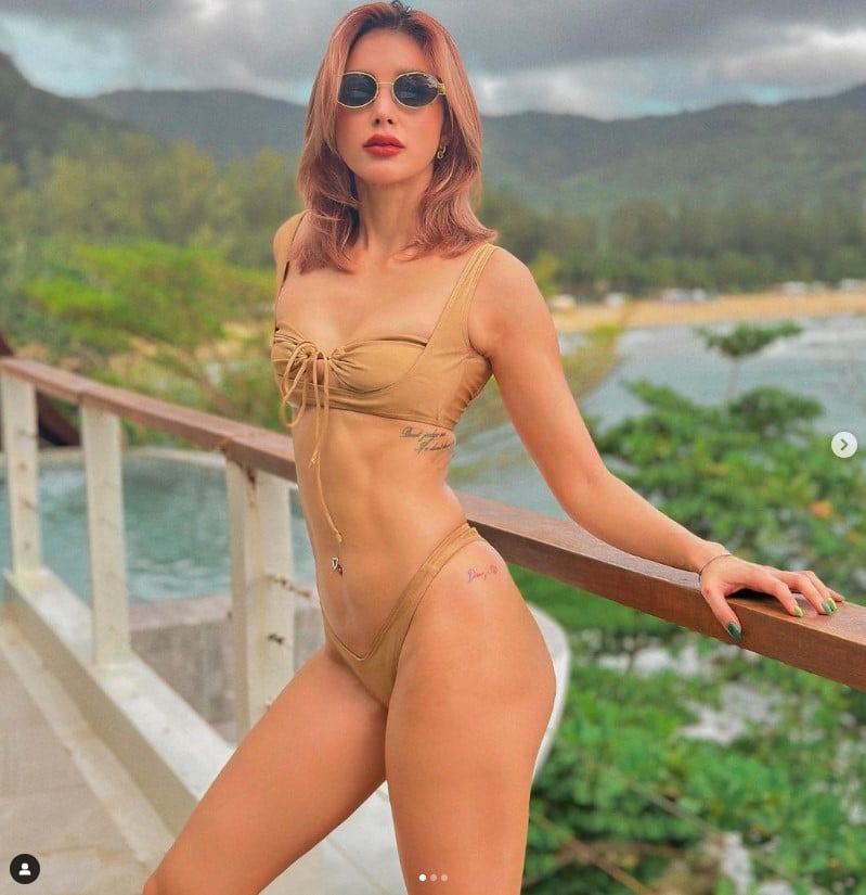 อุ้ม ลักขณา นิวเคลียร์ ชุดซีทรู บิกินี่