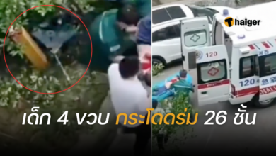 เด็ก 4 ขวบ กระโดดร่ม