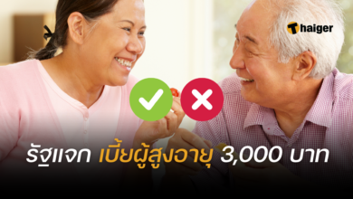 เบี้ยผู้สูงอายุ 3000 บาท ข่าวปลอม