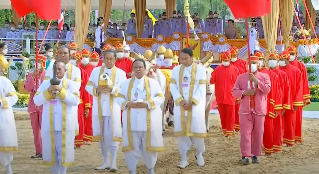 เลขมงคล ทะเบียนรถในหลวง พิธีแรกนาขวัญวันพืชมงคล 1 6 66