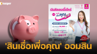 แนะนำ 'สินเชื่อเพื่อคุณ'