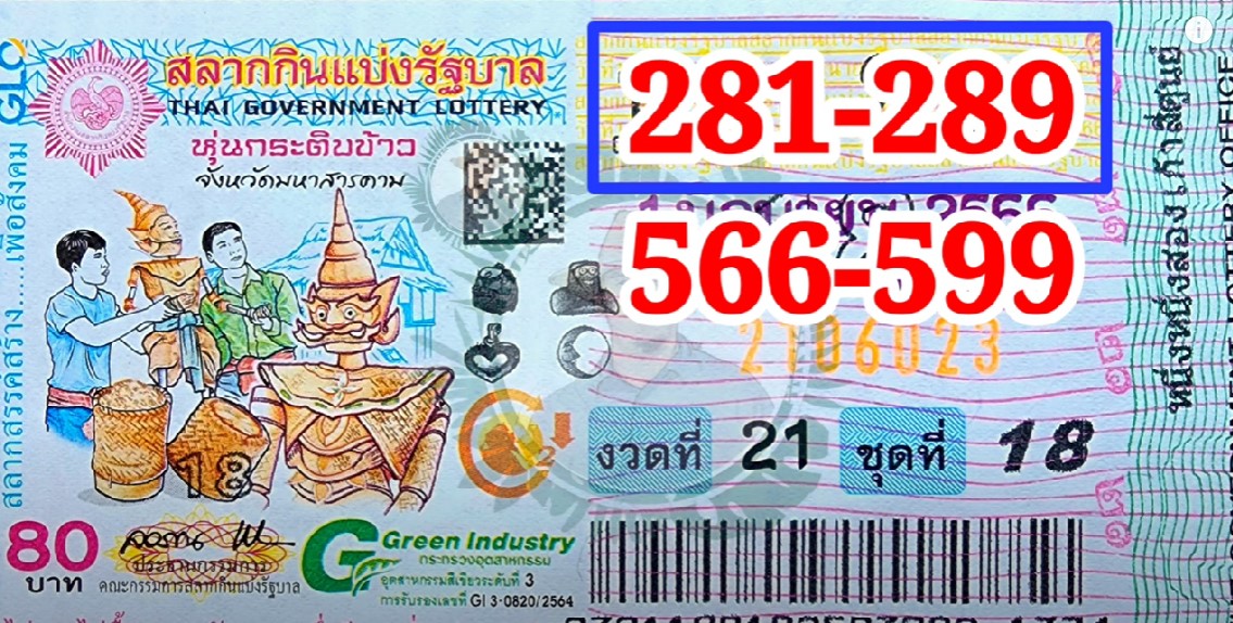 แปลปกสลาก 1 มิถุนายน 2566