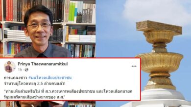 โหวตกดดัน สว