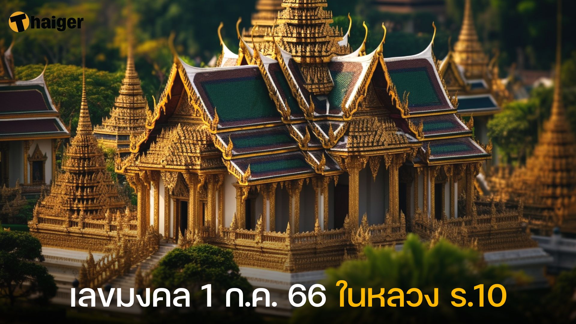 เลขมงคล 1/7/66 ในหลวง ร.10 เนื่องในวันคล้ายวันพระราชสมภพ