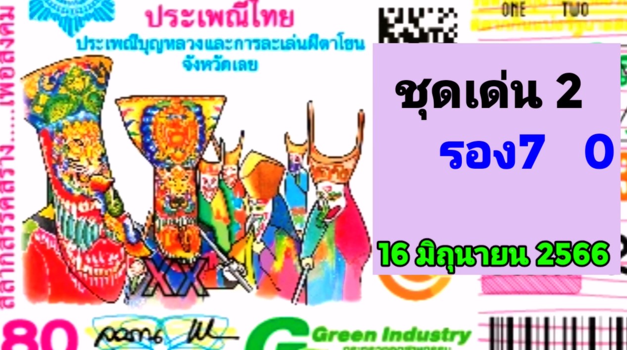 เลขเด็ด แปลปกสลาก 16 6 66 เด่น สอง รอง เจ็ด ศูนย์