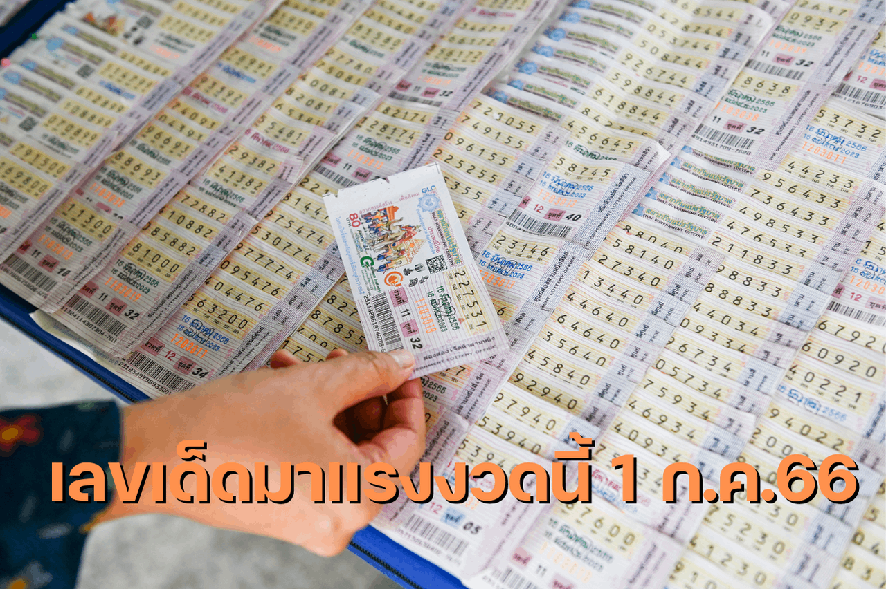 สำรวจแผงหวย เลขเด็ดมาแรงงวดนี้ 1 ก.ค. 66 เลขมงคลพระสงฆ์มาเพียบ | Thaiger ข่าวไทย