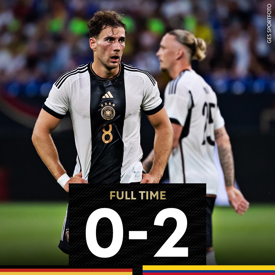 ผลบอลเมื่อคืนนี้ ฟุตบอลอุ่นเครื่อง เยอรมนี โคลอมเบีย