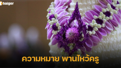 ความหมาย พานไหว้ครู
