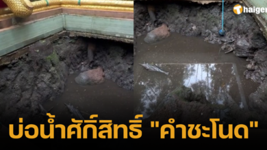 บ่อน้ำศักิ์สิทธิ์ คำชะโนด แห้ง