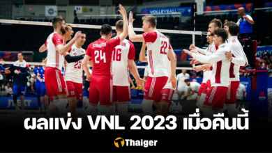 ผลการแข่งขัน วอลเลย์บอลเนชั่นส์ ลีก 2023 ทีมชาย 7 มิถุนายน