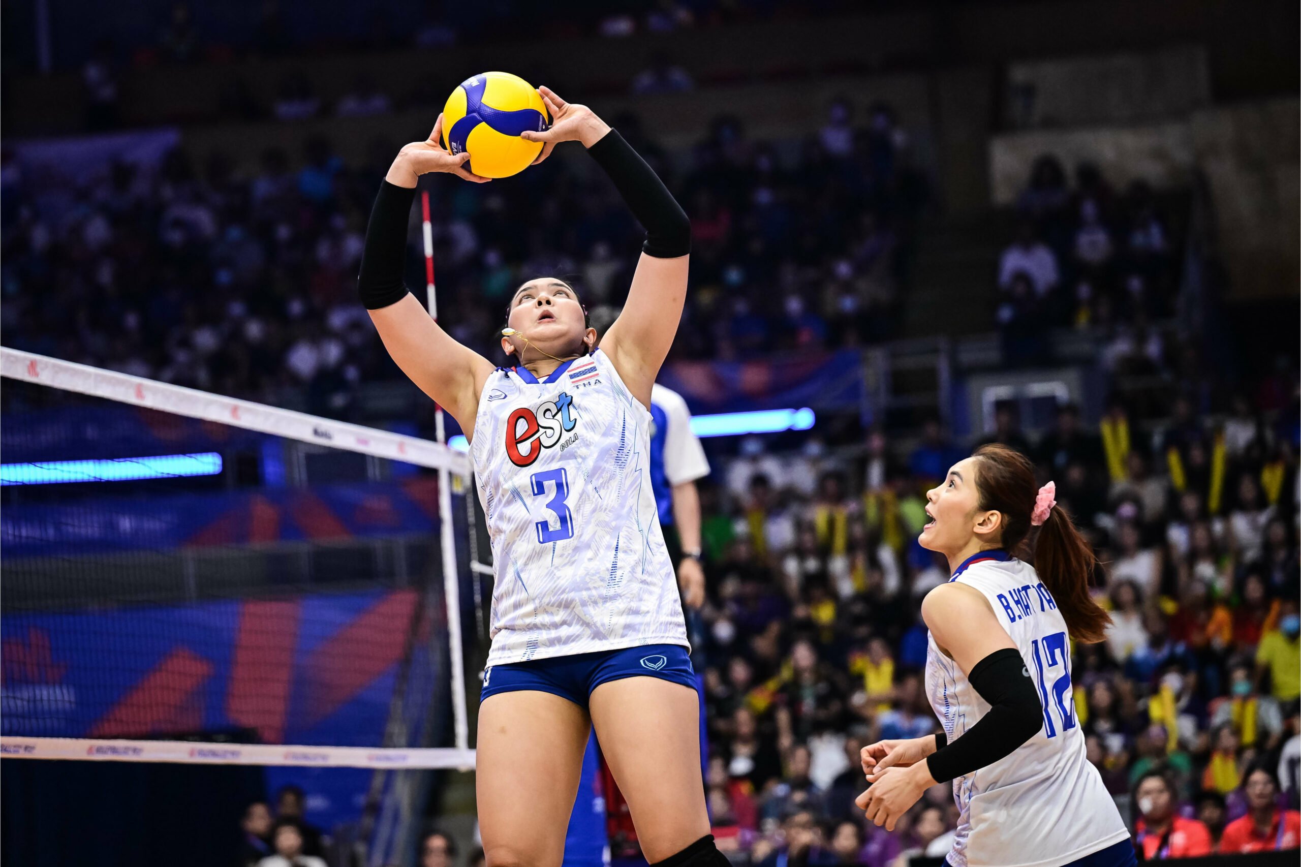 ผลวอลเลย์บอลไทย เนเธอร์แลนด์ VNL 2023 เซต 1