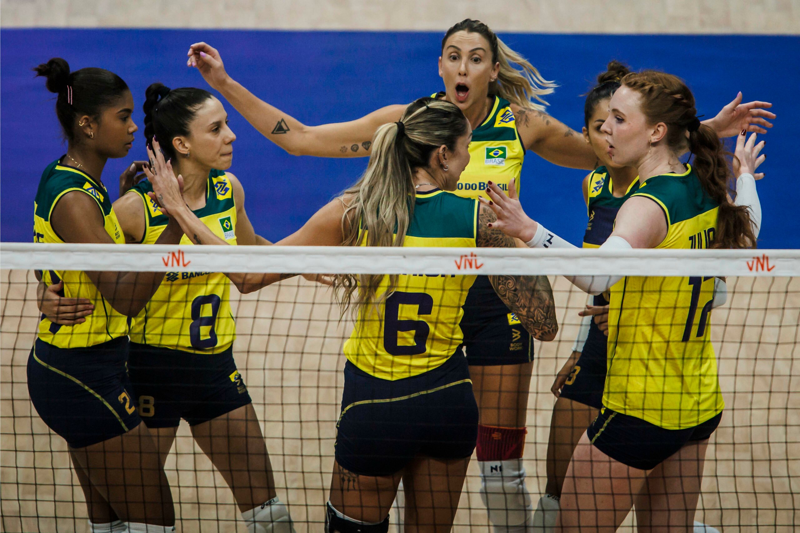 ブラジル女子バレーボール代表チーム VNL 2023