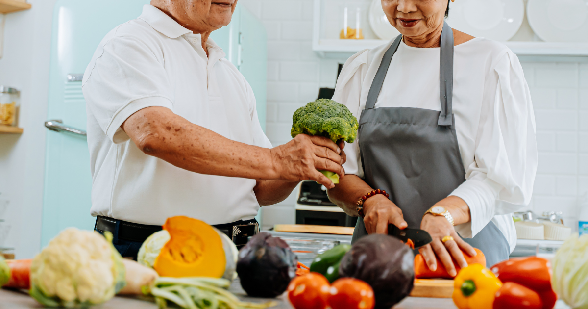 วิธีจัดอาหารให้ผู้สูงอายุ