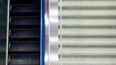 วิธีใช้บันไดเลื่อน