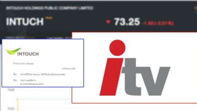 หุ้น intouch วันนี้