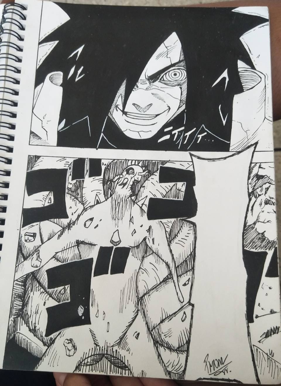 เด็กม.3 วาดรูปการ์ตูนญี่ปุ่น