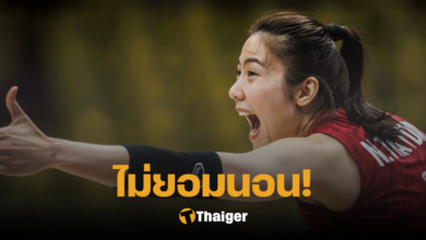 เรตติ้งวอลเลย์บอลหญิงไทย