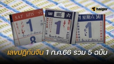 เลขเด็ด ปฏิทินจีน 1 7 66