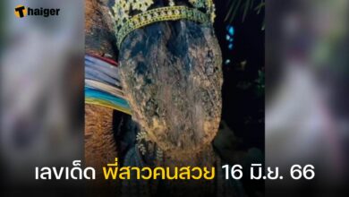 เลขเด็ด พี่สาวคนสวย 16 6 66