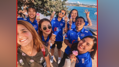 แฟนคลับเลี้ยงไอติม วอลเลย์บอลหญิง