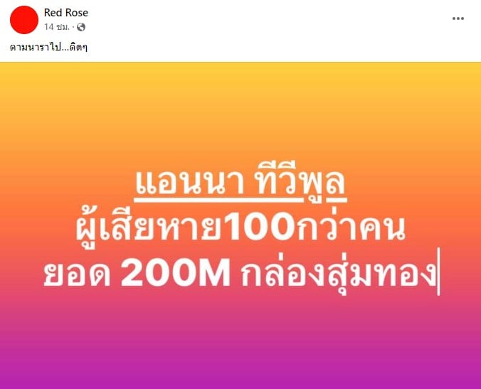 แอนนา ทีวีพูล กล่องสุ่ม