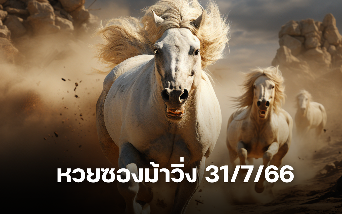 หวยซองม้าวิ่ง 31 7 66 ควบทะยานแจกเลขเด็ด ร้อยแรงม้า | Thaiger ข่าวไทย