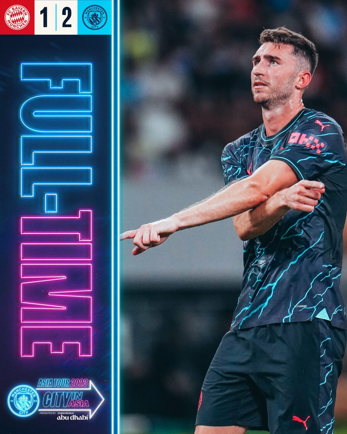 ผลบอลล่าสุด ฟุตบอลอุ่นเครื่อง บาเยิร์น แมนซิตี้