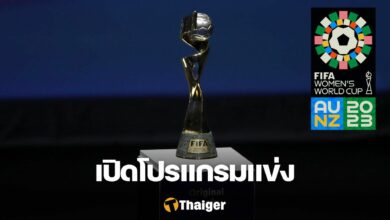 โปรแกรม ฟุตบอลโลกหญิง FIFA Women&#039;s World Cup 2023