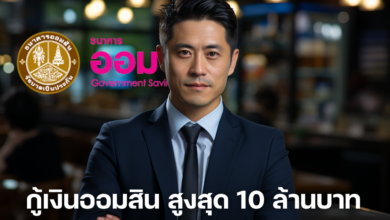 กู้เงินออมสิน สูงสุด 10 ล้านบาท สินเชื่อเพื่อธุรกิจ