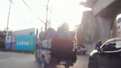 คลิปสะพานถล่ม