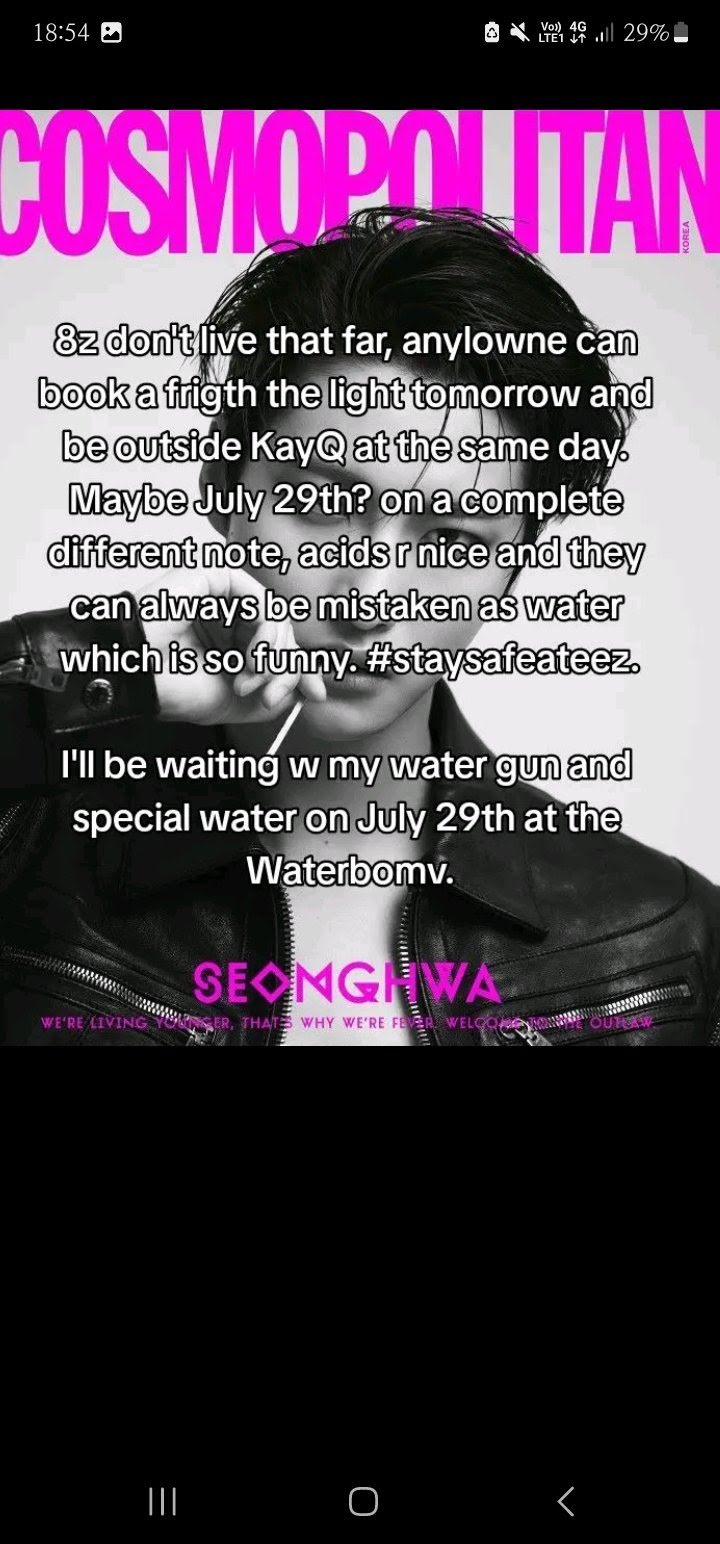 ซองฮวา ateez ถูกคุกคาม ขู่ฆ่า