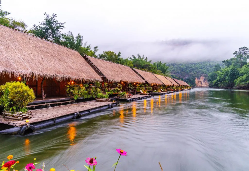 River Kwai Jungle Rafts Floating Hotel