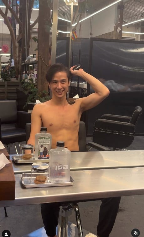 ปีโป้ ณัชพัณณ์ โกนผม