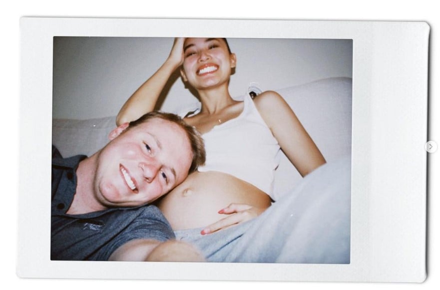 ฟ้า ยงวรี ท้องโต